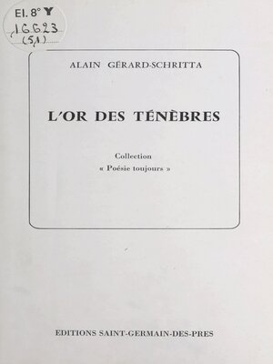 cover image of L'or des ténèbres